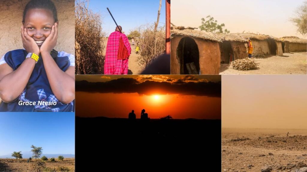 A collage of beautiful photographs with the photographer's photo on the upper left corner of the collage