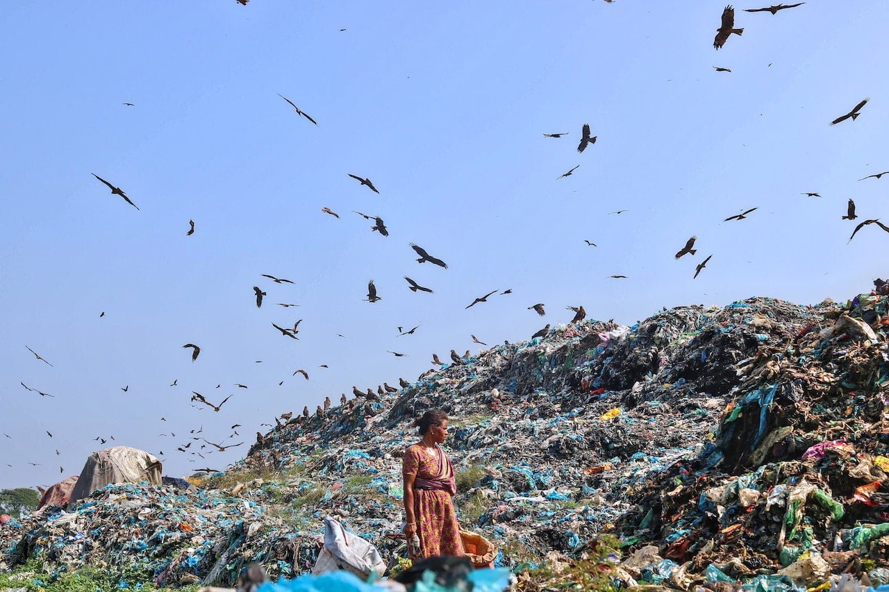 Waste dumping site