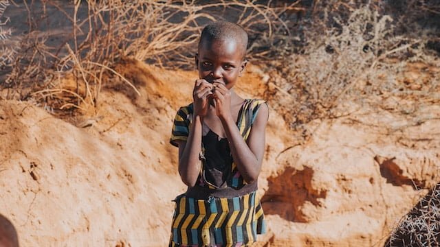 Photo of an african marginalized child