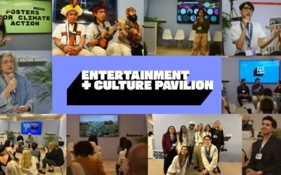 The Tale of the First-Ever Entertainment + Culture Pavilion at COP : An Editorial POV
