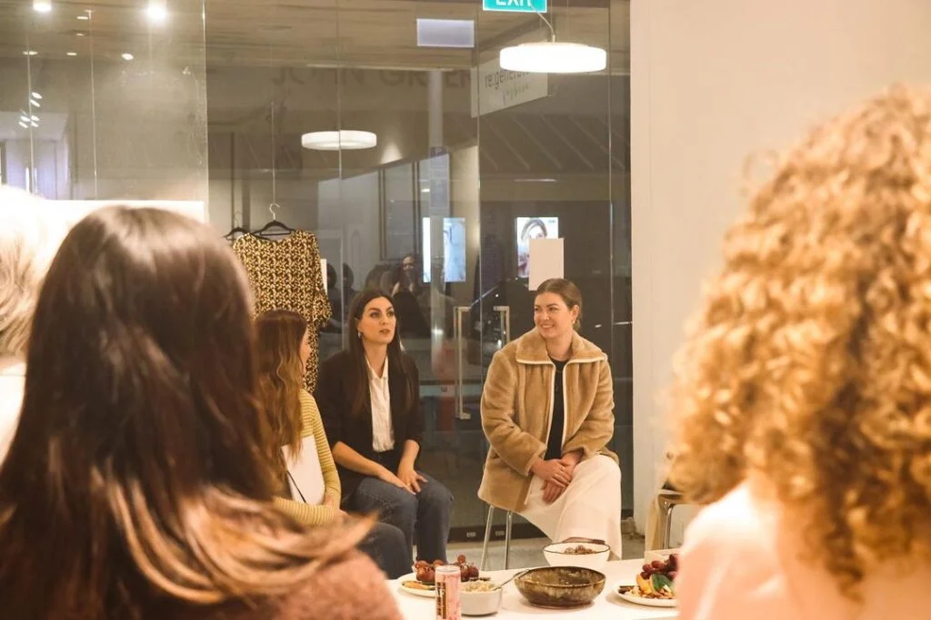 Discussion at Fashion Revolution New Zealand